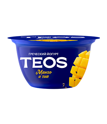 Йогурт греческий "TEOS" густой