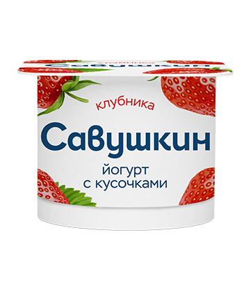 Йогурт густой "Савушкин"