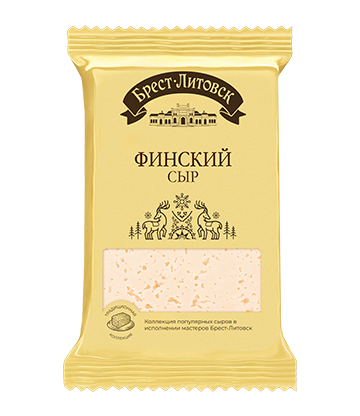 Сыр полутвердый "Брест-Литовск Финский"
