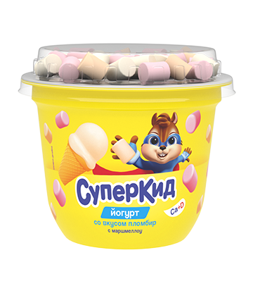 Йогурт густой "СуперКид" с топпером