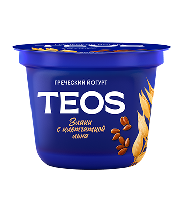 Йогурт греческий "TEOS" густой